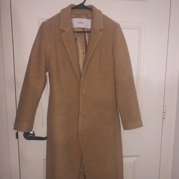 Wool Blend Long Coat light camel - Picture 1 of 1